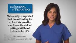 Breast Feeding and Leukemia News Clip