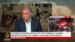 Draft resolution from the UAE demands an immediate humanitarian truce in Gaza News Clip