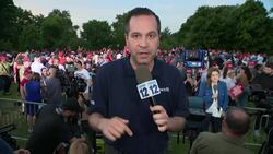 News 12's Dan Serafin breaks down Trump's speech at Crotona Park rally News Clip