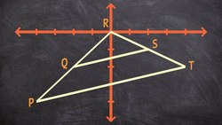 How to determine the scale factor for the dilation of two triangles Instructional Video