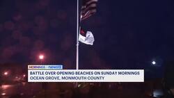 Christian group's rule keeping Ocean Grove beaches closed on Sunday mornings may end News Clip