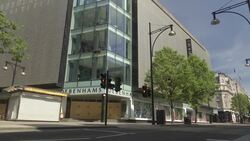 UK: London Streetscenes during Covid-19 epidemic with a closed Debenhams store News Clip