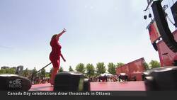 Canada Day celebrations in Ottawa draw thousands News Clip