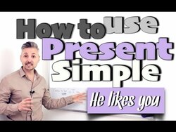 Lesson on PRESENT SIMPLE tense (routines, habits, talking about feelings, discussing a story) Instructional Video