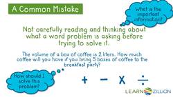 Solving Multiplication and Division Word Problems About Volume Instructional Video