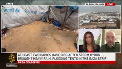 Gaza Hit by Storm Byron: Human Losses and Humanitarian Crisis News Clip