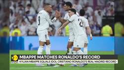 Kylian Mbappe matches Cristiano Ronaldo's Real Madrid record News Clip