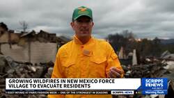 At least 2 dead, 1,400 structures burned as New Mexico wildfires rapidly spread News Clip