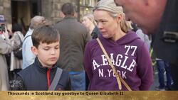 Mourners describe ‘spiritual experience’ viewing Queen’s casket in Scotland News Clip