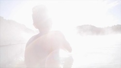 20-29 Years, Adult,Blue, Blue Lagoon - Iceland, Body Care, Capital Cities, Cheerful, Famous Place, Females, Geothermal Reserve, Happiness, Health Spa, Healthy Lifestyle, Heat - Temperature, Hot Spring, Iceland, Icelandic Culture, Journey, Leisure Activity Stock Footage