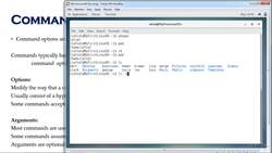 Complete Linux Training Course to Get Your Dream IT Job - Linux Command Syntax Instructional Video