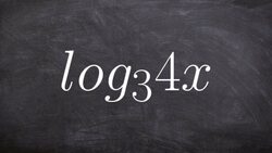 Expanding logarithmic expressions Instructional Video