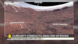 Spiderweb-like rock structures found on Mars News Clip