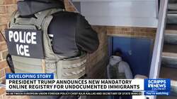 Trump administration creates registry of unauthorized immigrants, partners with local law enforcement News Clip