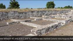 Greece, Macedonia - Ancient City Pella Stock Footage