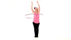 How to Hula Hoop around Your Shoulders Instructional Video