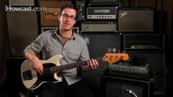 How to Play a D Major Triad on Bass Guitar Instructional Video