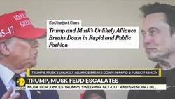 Trump-Musk Feud: Trump blasts Musk in a series of posts on Truth Social News Clip