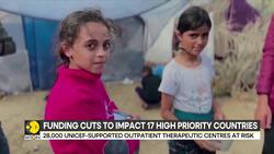 UNICEF: 14 million children face malnutrition amid international aid cuts News Clip