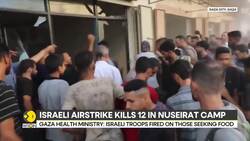 Israel Gaza War: Israeli Airstrikes Kills 12 in Nuseirat Camp; 7 Injured | WION News Clip