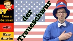 The Pledge of Allegiance in German Instructional Video