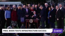 President Biden Visiting Kansas City To Tout Infrastructure Package News Clip