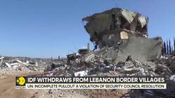 Lebanon: Israel's continued presence in 5 places an 'occupation'. News Clip