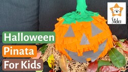 How to Make a Halloween Pumpkin Piñata Instructional Video