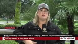 Hurricane Milton exits Florida's east coast as Category 1, leaving 3 million without power News Clip