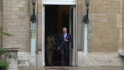 CLEAN : Lumumba family meet with Belgian king ahead of ceremony to return father's tooth News Clip