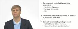 Terminating an LLC Instructional Video