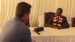 Emmerson Mnangagwa interview News Clip