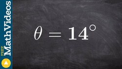 Learn how to graph a positive angle in standard form Instructional Video