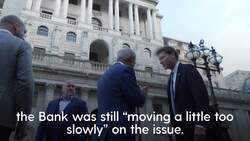 Farage presses Bank governor on cryptocurrency and quantitative easing News Clip