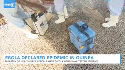 Ebola Declared Epidemic In Guinea After Three People Die News Clip