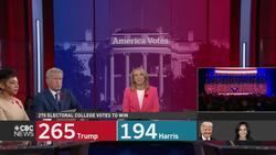 CBC News calls Pennsylvania for Donald Trump News Clip