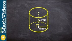 How do you determine the volume of a cylinder Instructional Video