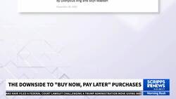 The downside of 'buy now, pay later' purchases News Clip
