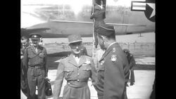 The new Supreme Allied Commander of Europe, Gen. Matthew Ridgway, arrives in the French Zone of Germany News Clip