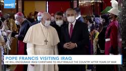 Pope Francis Visiting Iraq News Clip