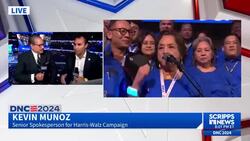 Harris-Walz campaign relishes in excitement at Democratic National Convention News Clip