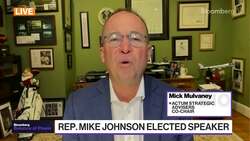 Mick Mulvaney on Rep. Mike Johnson Elected House Speaker News Clip