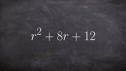 Learn how to use the area of a box to factor a trinomial Instructional Video
