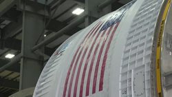 CLEAN : NASA reveals giant rocket for upcoming lunar missions News Clip