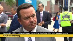 Ex-PC cabinet minister regrets pushing silica mine approval after party's election loss News Clip