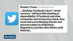 Trump, Democrats Unite in Distrust of Facebook's Libra Proposal News Clip