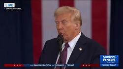 President Donald Trump delivers his inaugural address News Clip