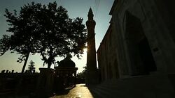 Bursa Ulu Mosque, Turkey Stock Footage