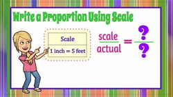 Write a Proportion Using Scale | 7.RP.A.2 Instructional Video