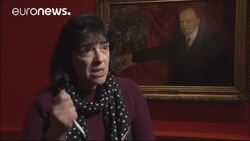 The Royal Academy in London marks 100th anniversary of Russian Revolution News Clip
